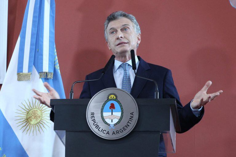 El presidente argentino, Mauricio Macri. EFE/Pablo Ramón