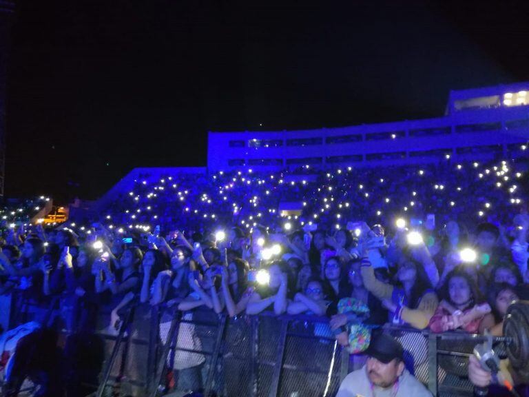 Los jujeños vibraron con la presentación de Sebastián Yatra en la elección reina nacional