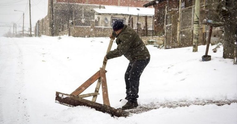 Nieve en Bariloche (ElCordillerano)