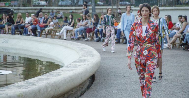 Un fashion show en plena ciudad de Córdoba