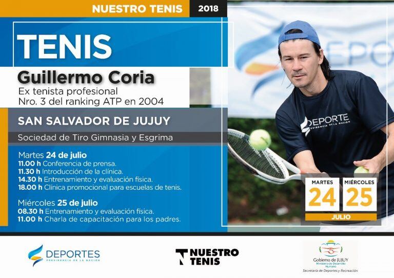 Guillermo Coria en Jujuy