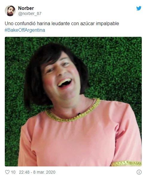 Memes por el error de Gabriel en "Bake Off". (Twitter)