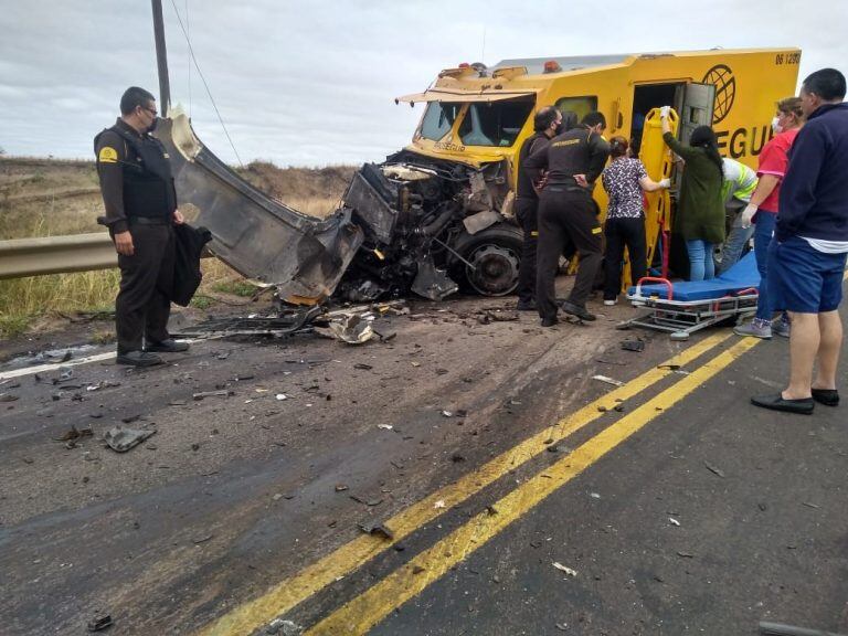 Choque Fatal en el acceso de Empedrado, Corrientes (Vía Corrientes)