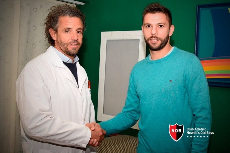 Revisión médica de Leandro Grimi