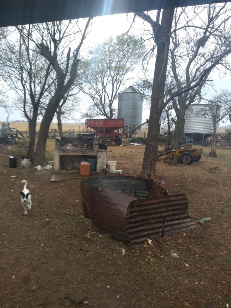 Condiciones de trabajo indignas en un campo de Alejandro Roca. (Uatre)