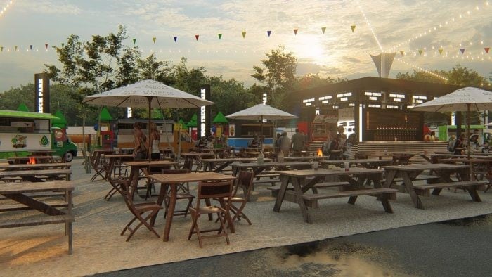 Se inaugura este viernes el Mendoza Food Park, primer shopping gastronómico a cielo abierto del país.