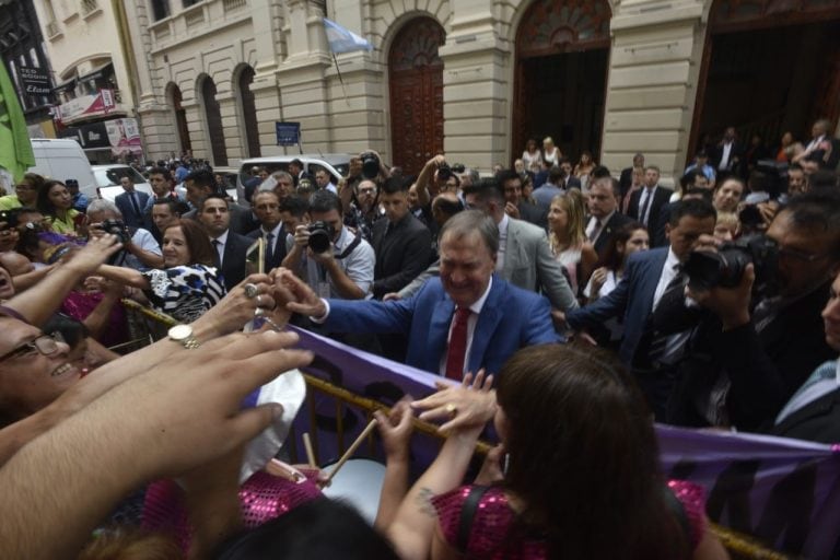 Juan Schiaretti, en una nueva apertura de sesiones en la Legislatura cordobesa.