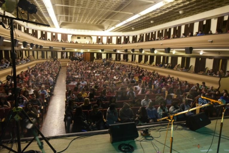 La gente vivió una jornada a pleno con la cantante.