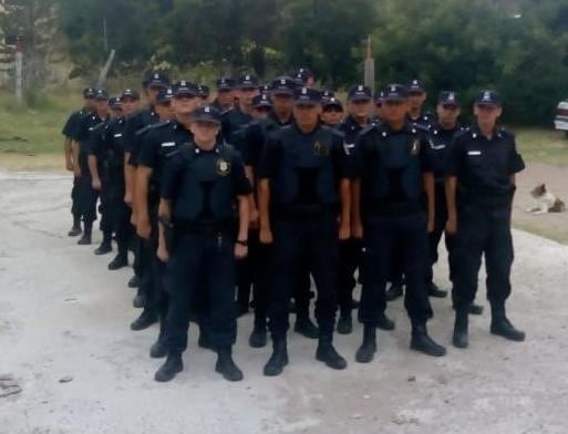 Agentes del Operativo Sol Pehuen Co