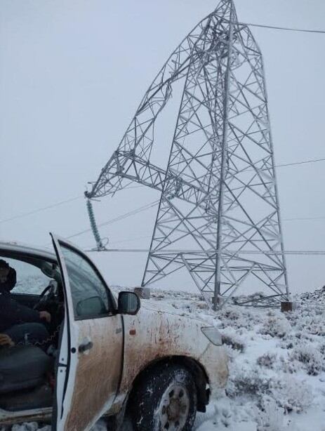 AUn temporal derribó antenas.