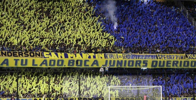 Hinchada de Boca, la 12. (EFE)