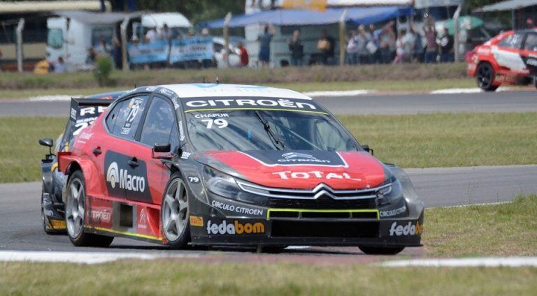 Facundo Chapur (Citroën), uno de los pilotos más ovacionados en el Cabalén. Terminó quinto en el campeonato.