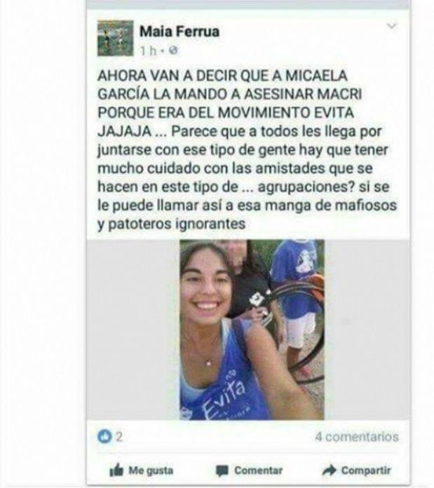 La abogada que se burló de Micaela García