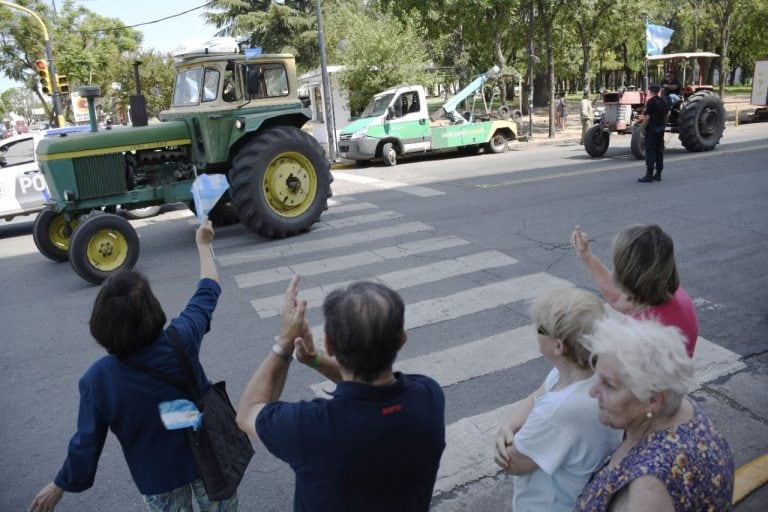 Tractorazo en Pergamino (Clarín)