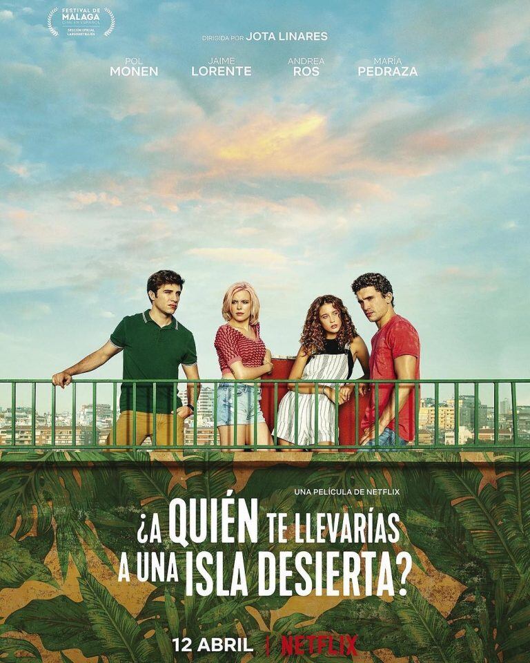 "¿A quién te llevarías a una isla desierta?", la película de Netflix protagonizada por María Pedraza.  (Foto: Instagram/ mariapedraza_)