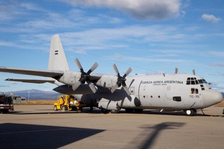 Vuelos Sanitarios llegaron a Tierra del Fuego.