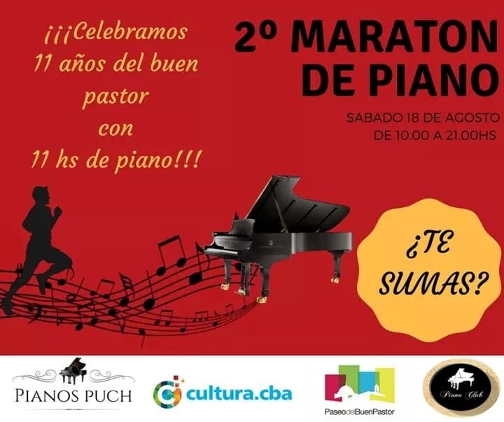 Maratón de piano en Córdoba.