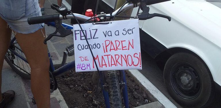 #8M en Alta Gracia: "Feliz va a ser cuando paren de matarnos"