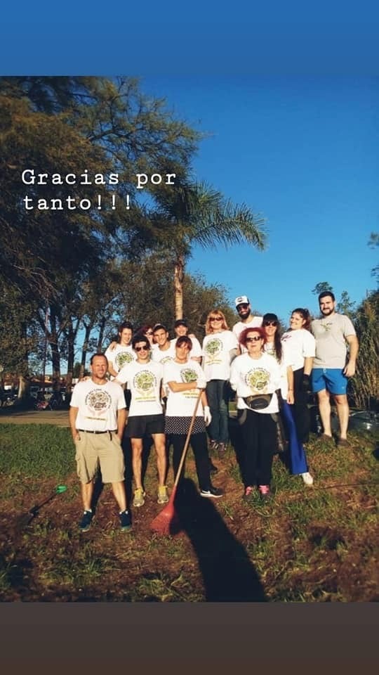 Nueva jornada de limpieza del Lago San Roque