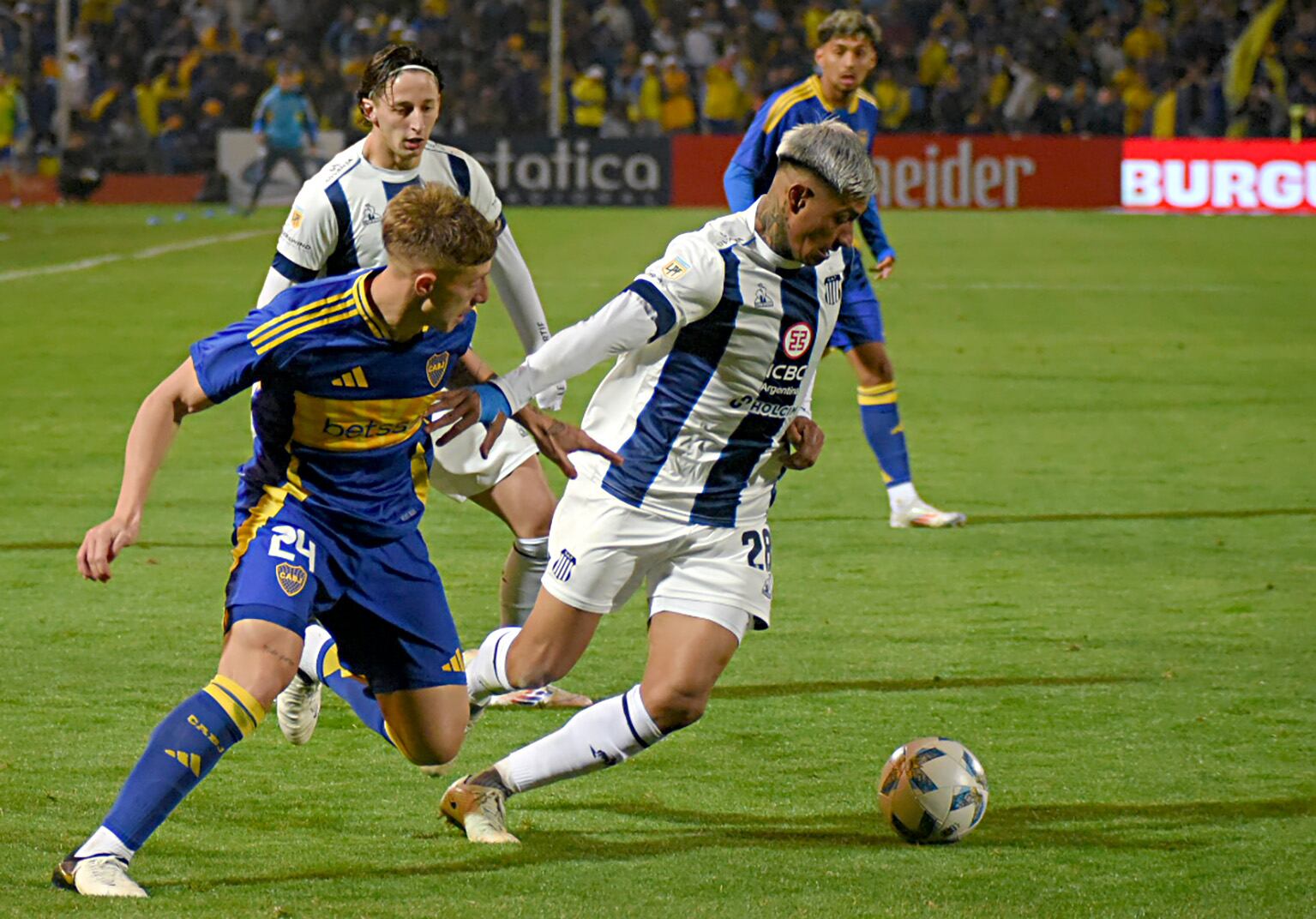 Talleres y Boca, por octavos de la Copa Argentina en Mendoza. (Fotobaires)