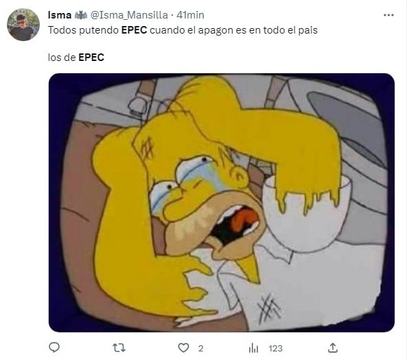 Epec fue foco de memes en las redes sociales.