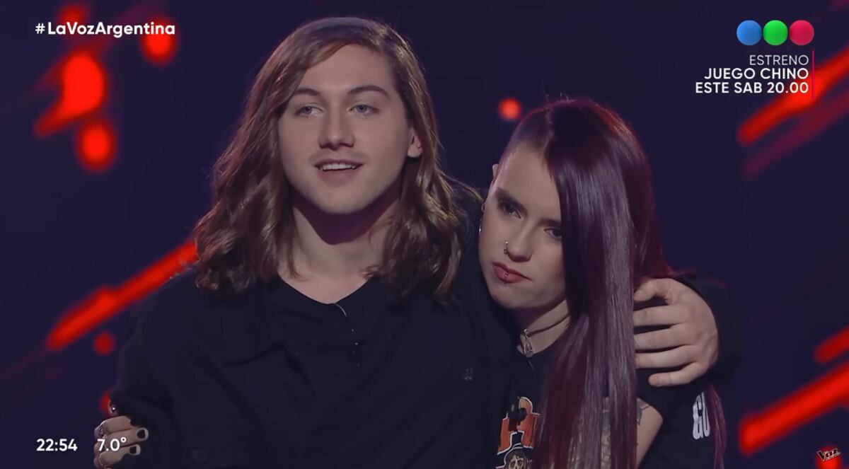 La Voz Argentina: el cordobés Tomás Barani se topó con una gran contrincante y Lali no lo eligió
