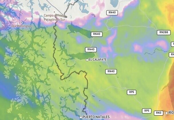 Clima en El Calafate.