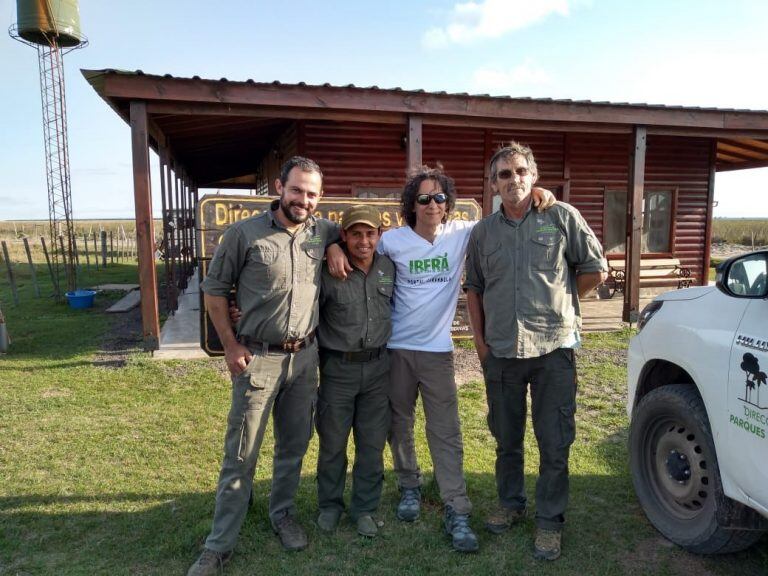 Javier Calamaro recorrió los Esteros del Iberá en Corrientes