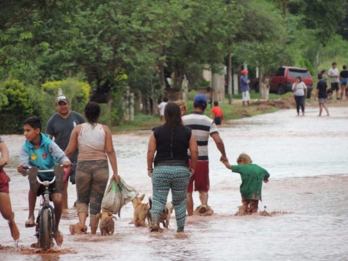 Varias comunidades salteñas fueron afectadas por la crecida de los ríos