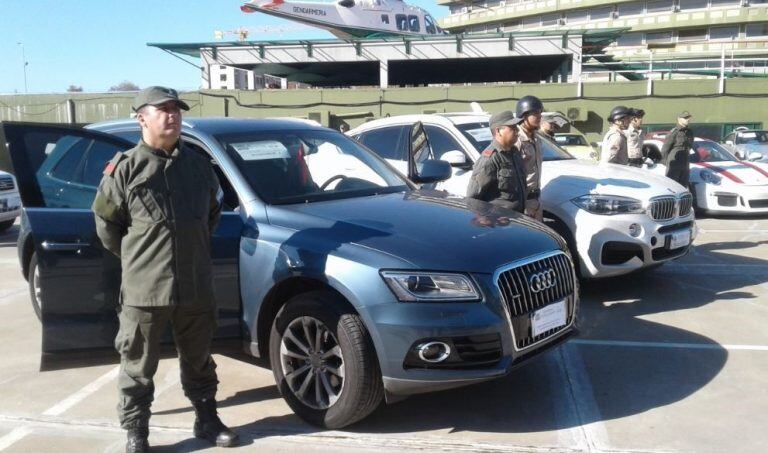 Los autos secuestrados . (Luciano Thierberger)