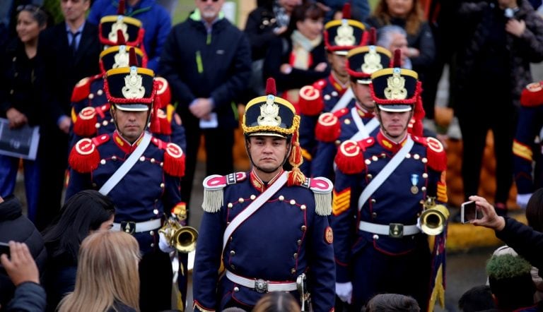 Presentación de la Fanfarria Militar del Alto Perú en Rio Grande