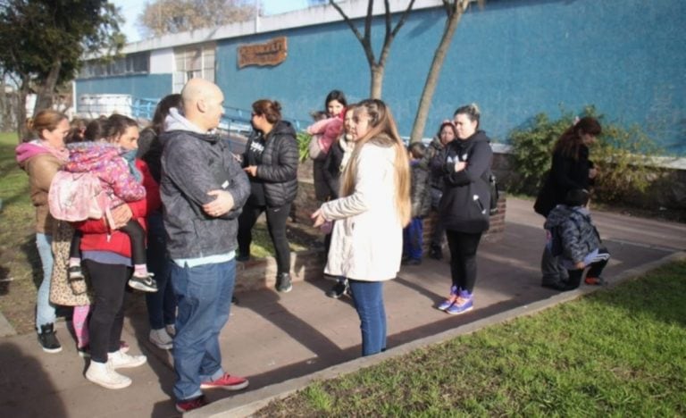 Padres reclamaron por falta de calefacción en un Jardín marplatense.