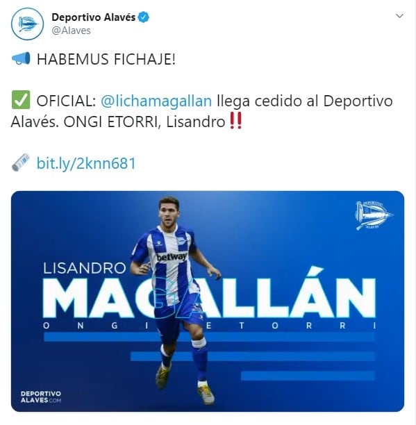 (Twitter: @Alaves)