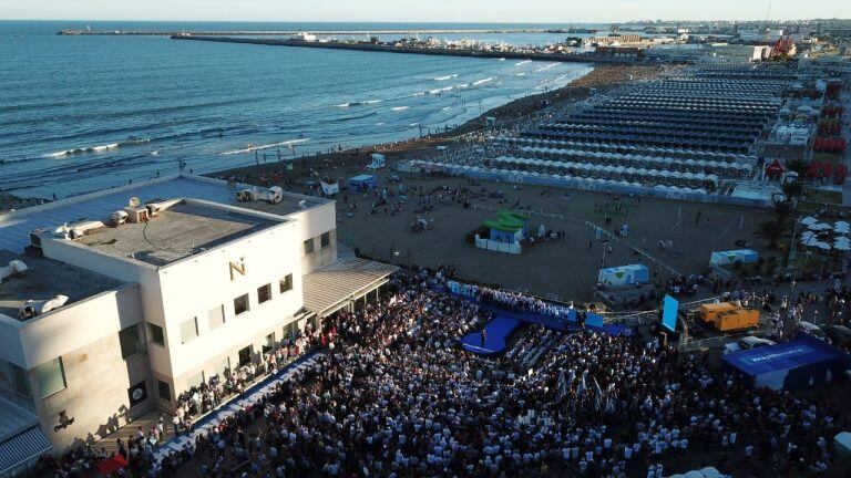 El espacio Alternativa Federal arrancó hoy en Mar del Plata la campaña electoral bajo la consigna “#HayAlternativa"