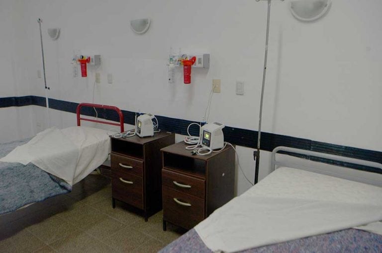 Remodelación en el Hospital Rawson.