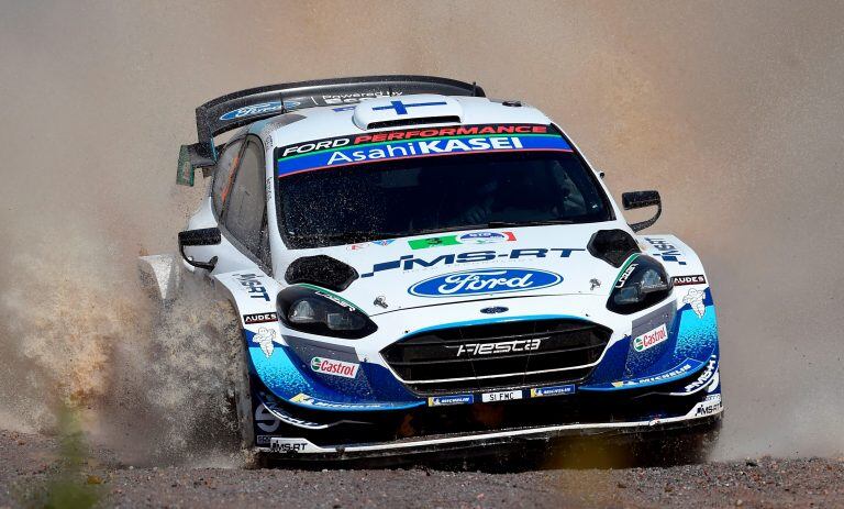 El finlandés Suninen. Fue tercero en el pasado Rally de México, con el mejor Ford clasificado.