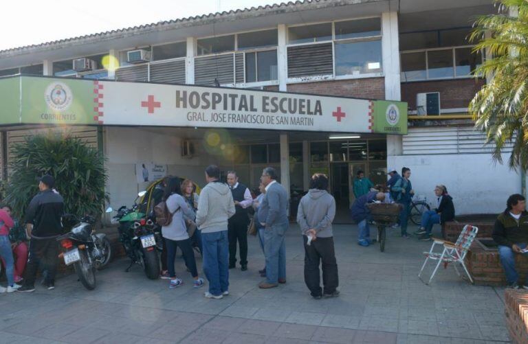 Joven con retraso madurativo se encuentra internado en el Hospital Escuela.