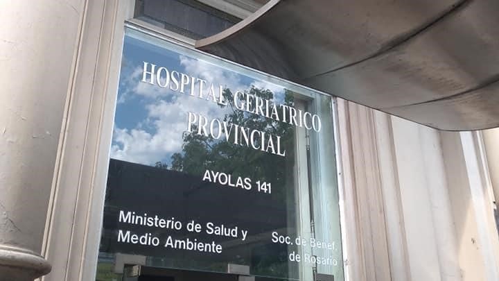 Enfermera con coronavirus en el Hospital Geriátrico Provincial