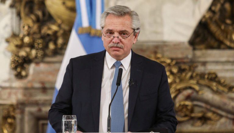 El presidente Alberto Fernández. (Foto: Presidencia)