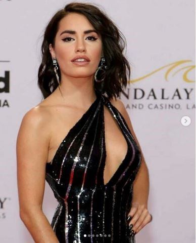 Lali Espósito durante la gala de los Latin Billboard celebrada en Las Vegas, Estados Unidos