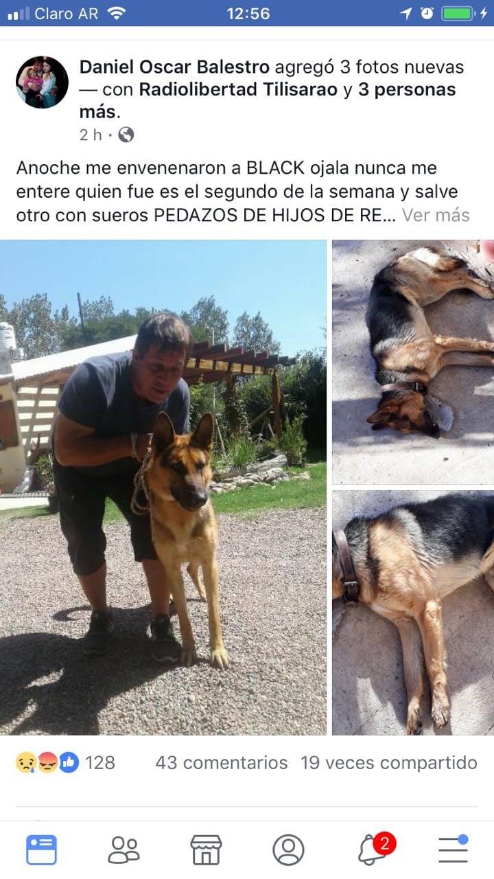 Denunciaron en las redes sociales.