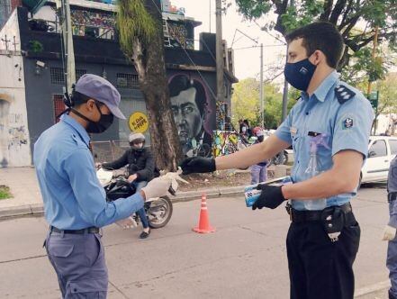 Control Policial en Chaco por cuarentena