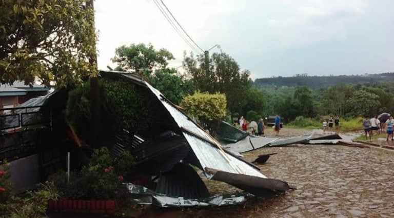 Temporal en San Vicente.