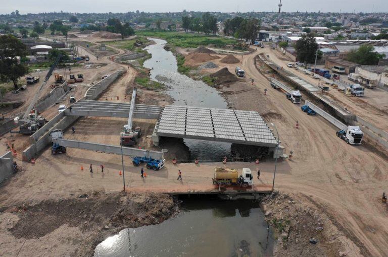 Ya se puede transitar por la zona sur de la Costanera en otro tramo.