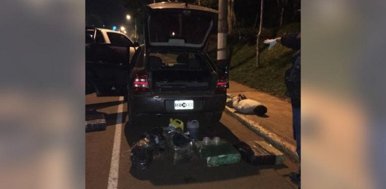 Secuestraron 90 kilos de "faso" en Eldorado