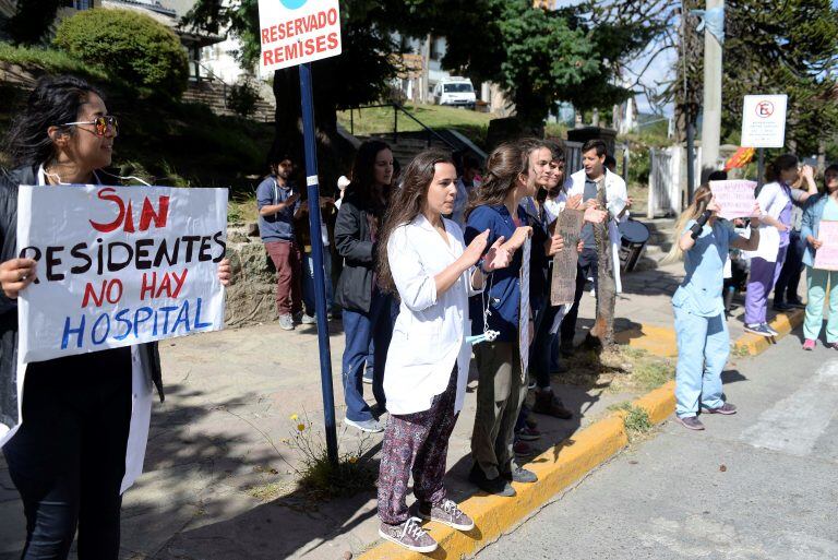 Médicos residentes, Bariloche (Río Negro).