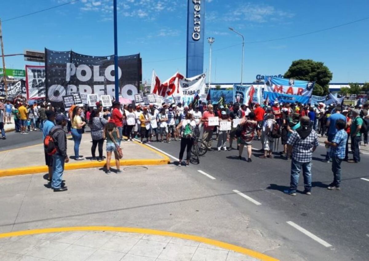 Finalizó el corte en el Puente Pueyrredón