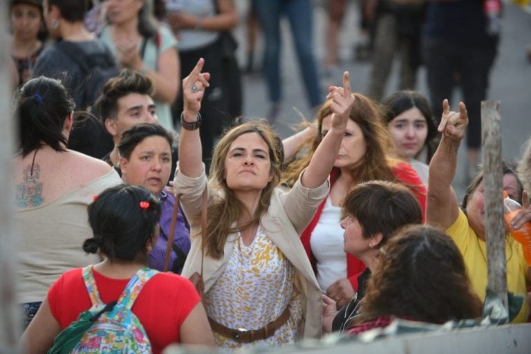 El fallo contra Brenda Barattini desató una serie de incidentes en los Tribunales.