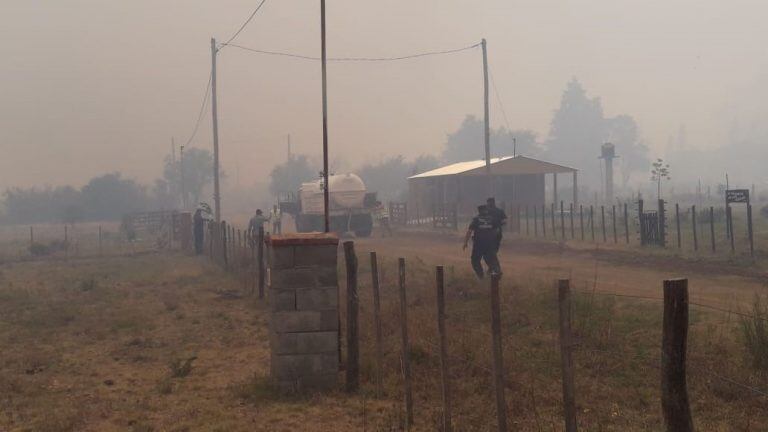 Incendios en Ambul