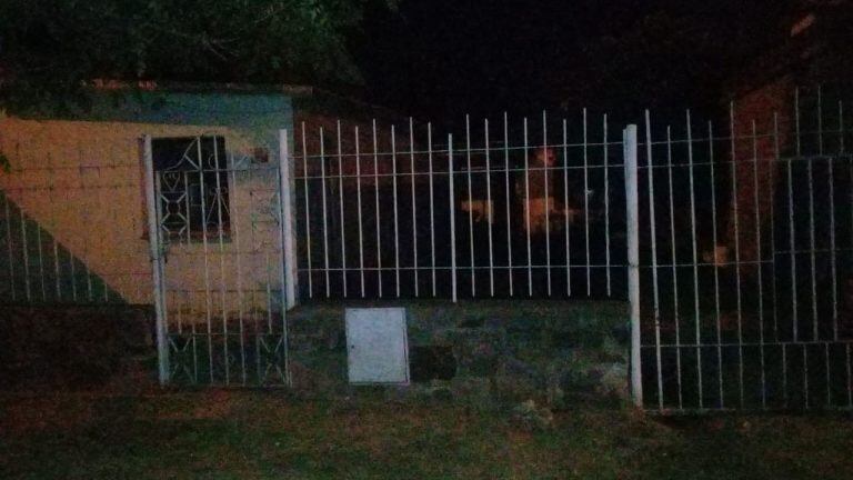 La Calera: la vivienda se encuentra en el fondo del terreno